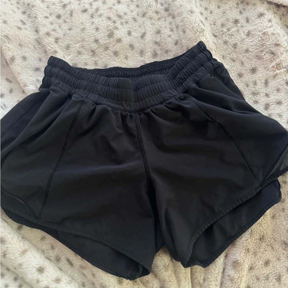 Women's Black Athletic Shorts Lululemon